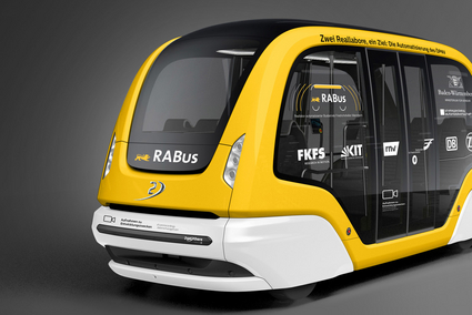 Visualisierung des RABus-Shuttles